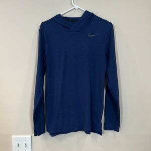 🔥Nike Blue Ligth Long Sleeve Hoodie🔥